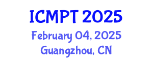 International Conference on Mycotoxins, Phycotoxins and Toxicology (ICMPT) February 04, 2025 - Guangzhou, China
