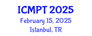 International Conference on Mycotoxins, Phycotoxins and Toxicology (ICMPT) February 15, 2025 - Istanbul, Turkey