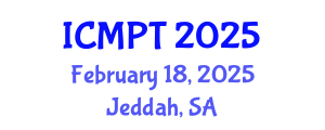 International Conference on Mycotoxins, Phycotoxins and Toxicology (ICMPT) February 18, 2025 - Jeddah, Saudi Arabia