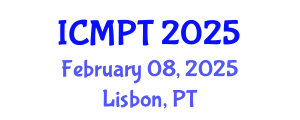International Conference on Mycotoxins, Phycotoxins and Toxicology (ICMPT) February 08, 2025 - Lisbon, Portugal