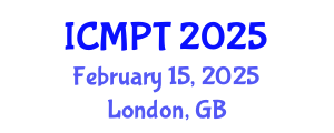 International Conference on Mycotoxins, Phycotoxins and Toxicology (ICMPT) February 15, 2025 - London, United Kingdom