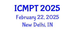 International Conference on Mycotoxins, Phycotoxins and Toxicology (ICMPT) February 22, 2025 - New Delhi, India