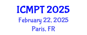 International Conference on Mycotoxins, Phycotoxins and Toxicology (ICMPT) February 22, 2025 - Paris, France