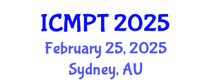 International Conference on Mycotoxins, Phycotoxins and Toxicology (ICMPT) February 25, 2025 - Sydney, Australia