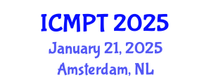 International Conference on Mycotoxins, Phycotoxins and Toxicology (ICMPT) January 21, 2025 - Amsterdam, Netherlands