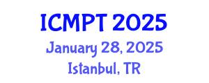 International Conference on Mycotoxins, Phycotoxins and Toxicology (ICMPT) January 28, 2025 - Istanbul, Turkey