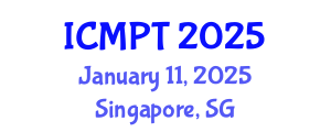 International Conference on Mycotoxins, Phycotoxins and Toxicology (ICMPT) January 11, 2025 - Singapore, Singapore