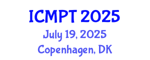 International Conference on Mycotoxins, Phycotoxins and Toxicology (ICMPT) July 19, 2025 - Copenhagen, Denmark