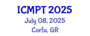 International Conference on Mycotoxins, Phycotoxins and Toxicology (ICMPT) July 08, 2025 - Corfu, Greece