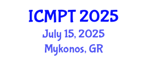 International Conference on Mycotoxins, Phycotoxins and Toxicology (ICMPT) July 15, 2025 - Mykonos, Greece