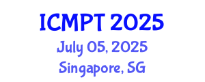 International Conference on Mycotoxins, Phycotoxins and Toxicology (ICMPT) July 05, 2025 - Singapore, Singapore