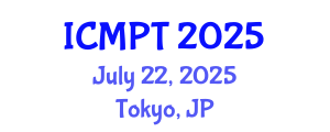 International Conference on Mycotoxins, Phycotoxins and Toxicology (ICMPT) July 22, 2025 - Tokyo, Japan