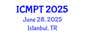 International Conference on Mycotoxins, Phycotoxins and Toxicology (ICMPT) June 28, 2025 - Istanbul, Turkey