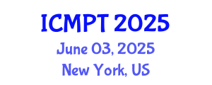 International Conference on Mycotoxins, Phycotoxins and Toxicology (ICMPT) June 03, 2025 - New York, United States