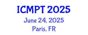 International Conference on Mycotoxins, Phycotoxins and Toxicology (ICMPT) June 24, 2025 - Paris, France