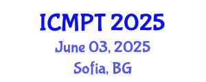 International Conference on Mycotoxins, Phycotoxins and Toxicology (ICMPT) June 03, 2025 - Sofia, Bulgaria