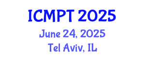 International Conference on Mycotoxins, Phycotoxins and Toxicology (ICMPT) June 24, 2025 - Tel Aviv, Israel