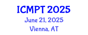 International Conference on Mycotoxins, Phycotoxins and Toxicology (ICMPT) June 21, 2025 - Vienna, Austria
