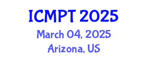 International Conference on Mycotoxins, Phycotoxins and Toxicology (ICMPT) March 04, 2025 - Arizona, United States