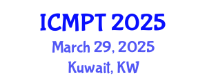 International Conference on Mycotoxins, Phycotoxins and Toxicology (ICMPT) March 29, 2025 - Kuwait, Kuwait