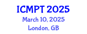 International Conference on Mycotoxins, Phycotoxins and Toxicology (ICMPT) March 10, 2025 - London, United Kingdom