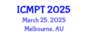 International Conference on Mycotoxins, Phycotoxins and Toxicology (ICMPT) March 25, 2025 - Melbourne, Australia