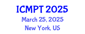International Conference on Mycotoxins, Phycotoxins and Toxicology (ICMPT) March 25, 2025 - New York, United States
