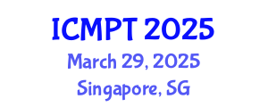 International Conference on Mycotoxins, Phycotoxins and Toxicology (ICMPT) March 29, 2025 - Singapore, Singapore