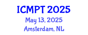 International Conference on Mycotoxins, Phycotoxins and Toxicology (ICMPT) May 13, 2025 - Amsterdam, Netherlands