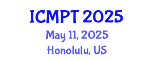 International Conference on Mycotoxins, Phycotoxins and Toxicology (ICMPT) May 11, 2025 - Honolulu, United States