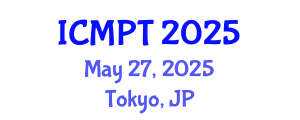 International Conference on Mycotoxins, Phycotoxins and Toxicology (ICMPT) May 27, 2025 - Tokyo, Japan