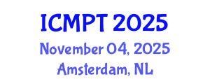 International Conference on Mycotoxins, Phycotoxins and Toxicology (ICMPT) November 04, 2025 - Amsterdam, Netherlands