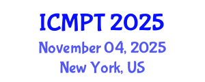 International Conference on Mycotoxins, Phycotoxins and Toxicology (ICMPT) November 04, 2025 - New York, United States