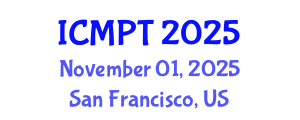 International Conference on Mycotoxins, Phycotoxins and Toxicology (ICMPT) November 01, 2025 - San Francisco, United States