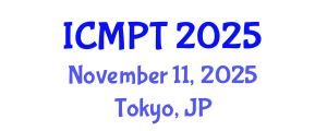 International Conference on Mycotoxins, Phycotoxins and Toxicology (ICMPT) November 11, 2025 - Tokyo, Japan