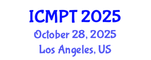 International Conference on Mycotoxins, Phycotoxins and Toxicology (ICMPT) October 28, 2025 - Los Angeles, United States