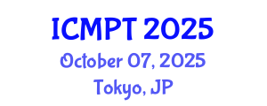 International Conference on Mycotoxins, Phycotoxins and Toxicology (ICMPT) October 07, 2025 - Tokyo, Japan