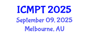 International Conference on Mycotoxins, Phycotoxins and Toxicology (ICMPT) September 09, 2025 - Melbourne, Australia