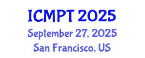 International Conference on Mycotoxins, Phycotoxins and Toxicology (ICMPT) September 27, 2025 - San Francisco, United States