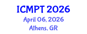 International Conference on Mycotoxins, Phycotoxins and Toxicology (ICMPT) April 06, 2026 - Athens, Greece
