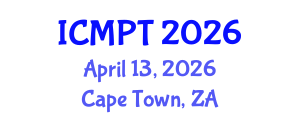 International Conference on Mycotoxins, Phycotoxins and Toxicology (ICMPT) April 13, 2026 - Cape Town, South Africa International Conference on Mycotoxins, Phycotoxins and Toxicology (ICMPT) April 13, 2026 - Cape Town, South Africa