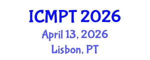 International Conference on Mycotoxins, Phycotoxins and Toxicology (ICMPT) April 13, 2026 - Lisbon, Portugal International Conference on Mycotoxins, Phycotoxins and Toxicology (ICMPT) April 13, 2026 - Lisbon, Portugal