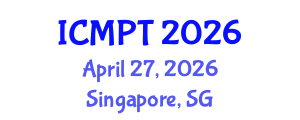 International Conference on Mycotoxins, Phycotoxins and Toxicology (ICMPT) April 27, 2026 - Singapore, Singapore International Conference on Mycotoxins, Phycotoxins and Toxicology (ICMPT) April 27, 2026 - Singapore, Singapore