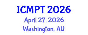International Conference on Mycotoxins, Phycotoxins and Toxicology (ICMPT) April 27, 2026 - Washington, Australia International Conference on Mycotoxins, Phycotoxins and Toxicology (ICMPT) April 27, 2026 - Washington, Australia
