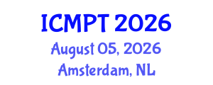 International Conference on Mycotoxins, Phycotoxins and Toxicology (ICMPT) August 05, 2026 - Amsterdam, Netherlands International Conference on Mycotoxins, Phycotoxins and Toxicology (ICMPT) August 05, 2026 - Amsterdam, Netherlands