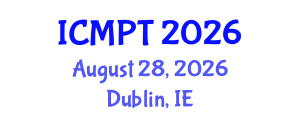 International Conference on Mycotoxins, Phycotoxins and Toxicology (ICMPT) August 28, 2026 - Dublin, Ireland International Conference on Mycotoxins, Phycotoxins and Toxicology (ICMPT) August 28, 2026 - Dublin, Ireland