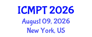 International Conference on Mycotoxins, Phycotoxins and Toxicology (ICMPT) August 09, 2026 - New York, United States International Conference on Mycotoxins, Phycotoxins and Toxicology (ICMPT) August 09, 2026 - New York, United States