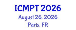 International Conference on Mycotoxins, Phycotoxins and Toxicology (ICMPT) August 26, 2026 - Paris, France International Conference on Mycotoxins, Phycotoxins and Toxicology (ICMPT) August 26, 2026 - Paris, France