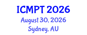 International Conference on Mycotoxins, Phycotoxins and Toxicology (ICMPT) August 30, 2026 - Sydney, Australia International Conference on Mycotoxins, Phycotoxins and Toxicology (ICMPT) August 30, 2026 - Sydney, Australia