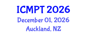 International Conference on Mycotoxins, Phycotoxins and Toxicology (ICMPT) December 01, 2026 - Auckland, New Zealand